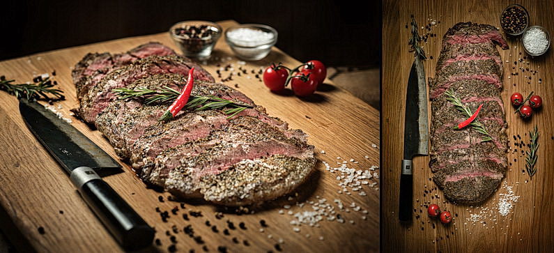  Flank Steak, Rarität, Medium, Aschaffenburg, Burger, Dessert, Essen, Filetsteak, Flanksteak, Food, Food Fotografie, Food-Fotografie-Studio, Foodbilder, Foodfotografie, Fotografie, Harald Peter Fotografie, On Location, Rhein-Main-Gebiet, Rumpsteak, Steak, Steaks, Teufels Küche, Teufelsküche, Werbefotografie, Werbung (7)