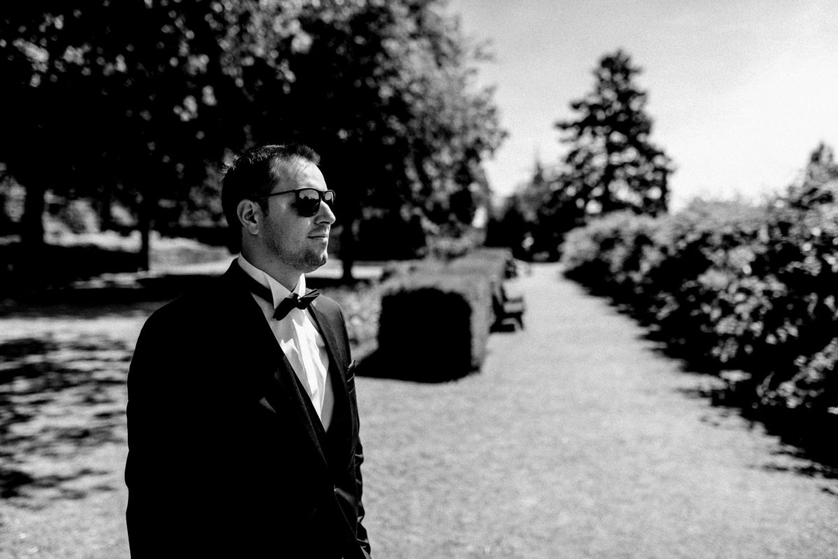 aschaffenburger Schlosspark,Bräutigam,sonnenbrille,Fliege