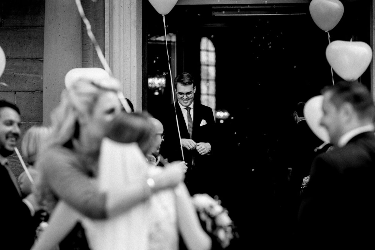 Herzluftballons,Umarmung,gratulation,Hochzeit