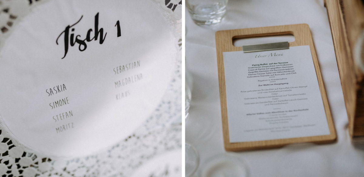 Tisch 1,Unser Menue,Sitzordnung,Hochzeitsmenue