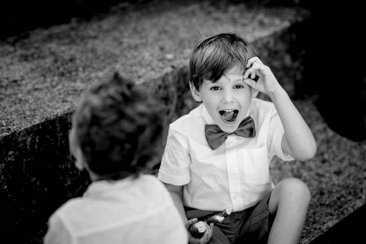 Hochzeit, Fotografie, schwarzweiß, Junge